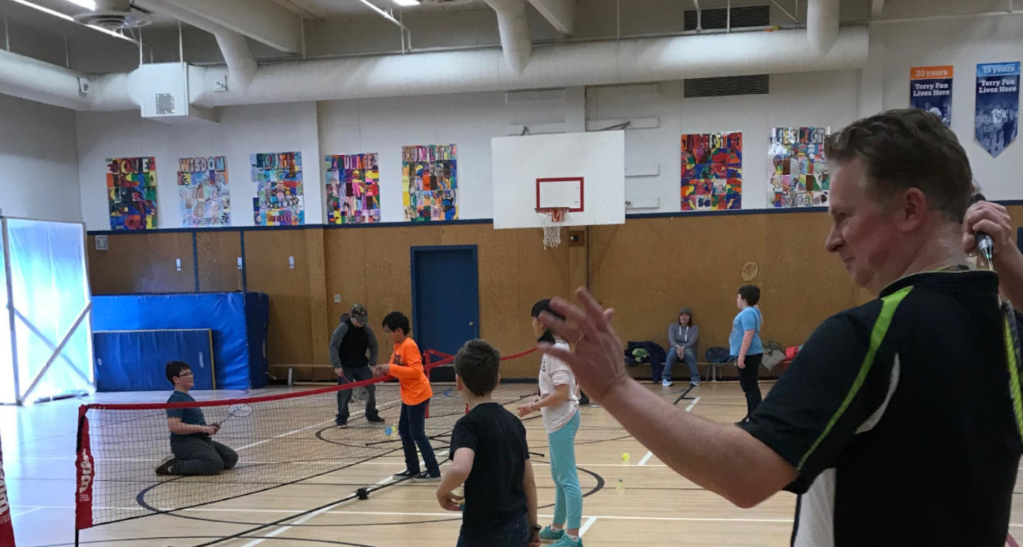 CECSS Holds Drop-in Badminton