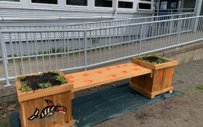 A Beautiful Garden Bench