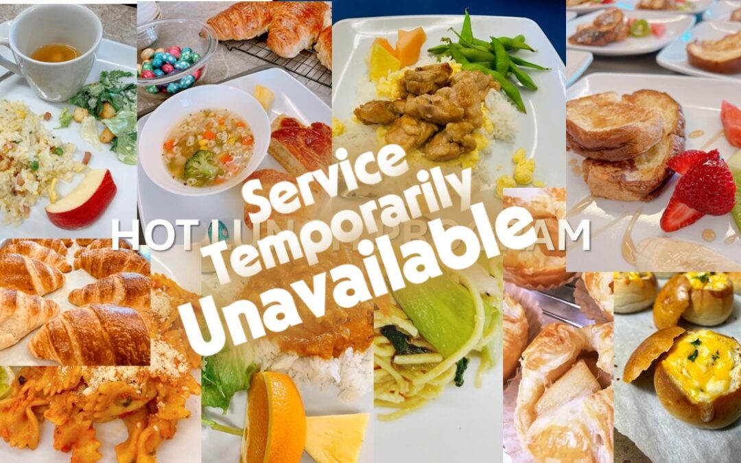 Announcement: Hot Lunch on Hold