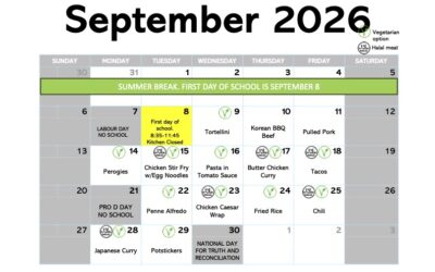 Lunch for a New School Year Ready to Order!